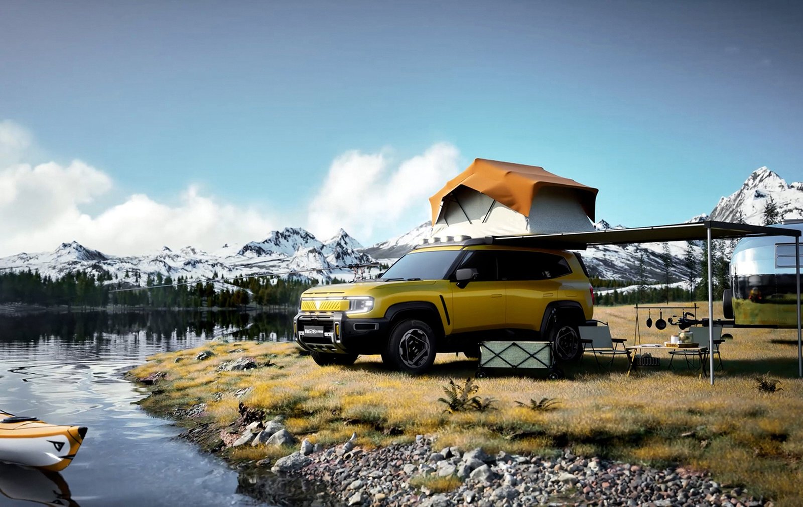 Deepal G318 Off-Road SUV | Electric Adventure & EREV Explorer