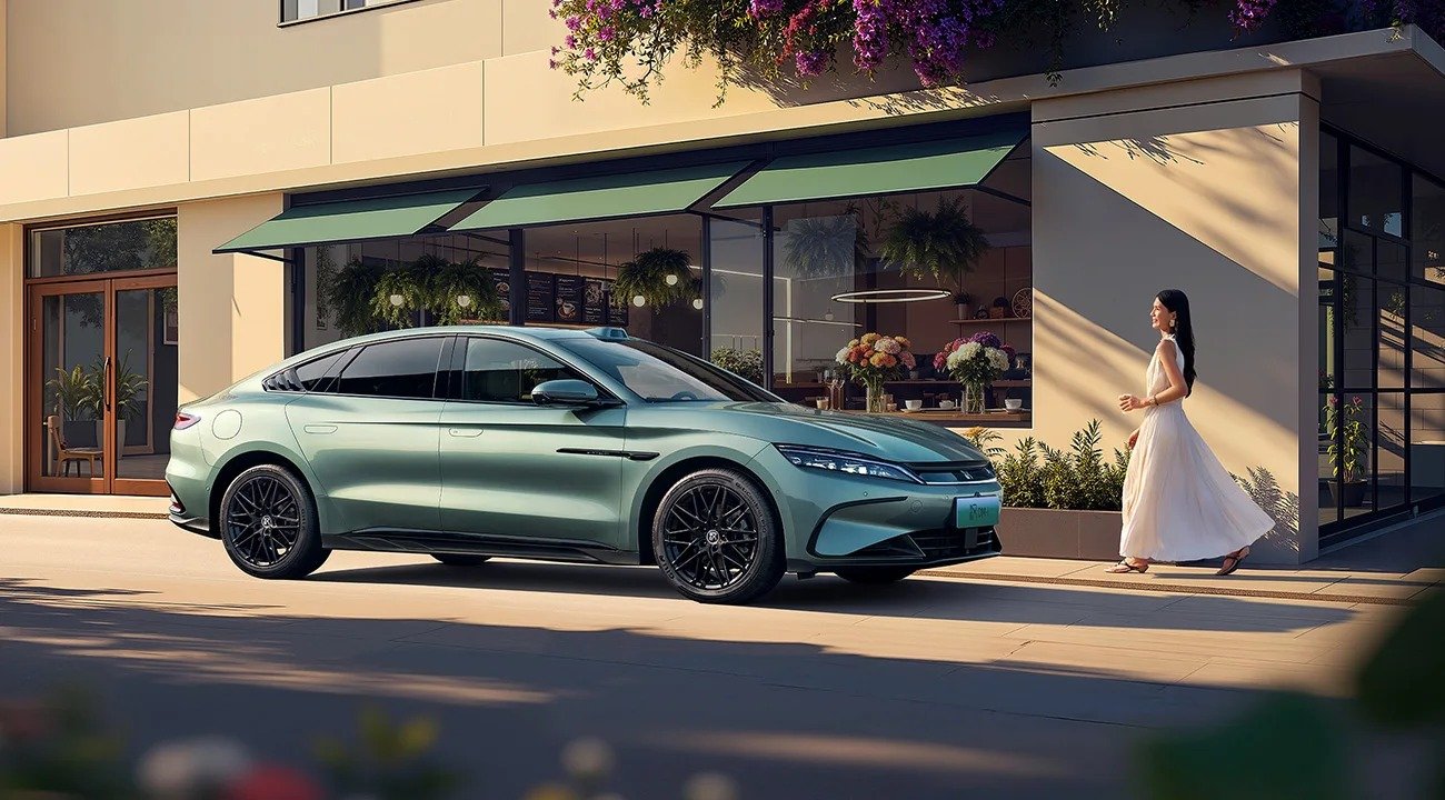 BYD Han — Luxury Electric & Plug-in Hybrid Sedan with Long Range